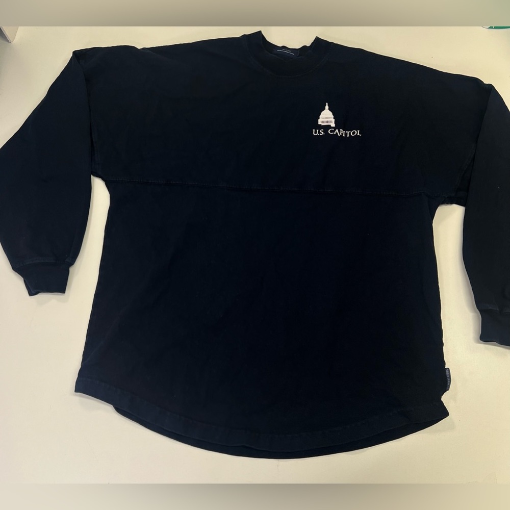 Spirit Jersey US Capitol Washington, DC Navy Size Small